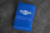 Handtuch "Halder Motorsport" in der Farbe Royal Blue