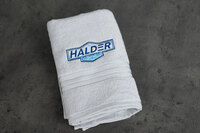 Handtuch "Halder Motorsport" in der Farbe White