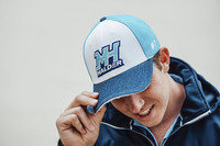Snapback Cap "Mike Halder" in der Farbe Blue Denim
